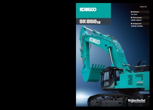 Excavatoare pe șenile Kobelco SK 850 LC 10E 