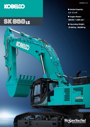 Excavatoare pe șenile Kobelco SK 850 LC