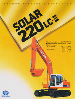 Excavatoare pe șenile Daewoo SOLAR 220 LC-III