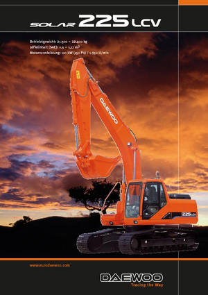 Excavatoare pe șenile Doosan Solar 225 LC-V