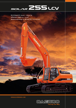 Excavatoare pe șenile Doosan Solar 255 LC-V