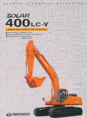 Excavatoare pe șenile Daewoo SOLAR 400LC-V
