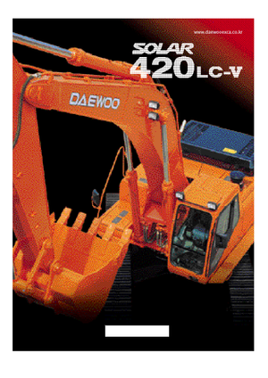 Excavatoare pe șenile Doosan Solar 420 LC-V