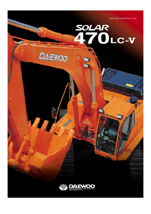 Excavatoare pe șenile Doosan Solar 470 LC-V
