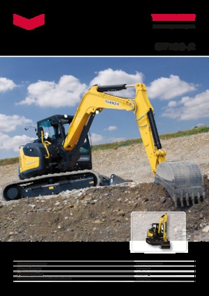 Excavatoare pe șenile Yanmar SV 100-2 CR
