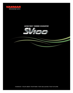 Excavatoare pe șenile Yanmar SV 100