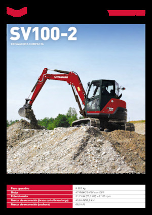 Excavatoare pe șenile Yanmar SV100-2 