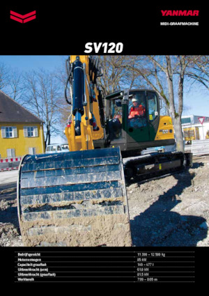 Excavatoare pe șenile Yanmar SV120