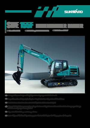 Excavatoare pe șenile Sunward SWE155F