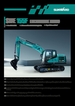 Excavatoare pe șenile Sunward SWE155F