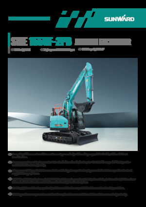 Excavatoare pe șenile Sunward SWE155UF-2PB