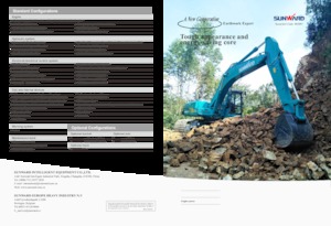 Excavatoare pe șenile Sunward SWE215E 