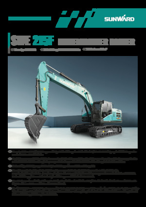 Excavatoare pe șenile Sunward SWE215F