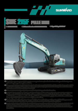 Excavatoare pe șenile Sunward SWE215F