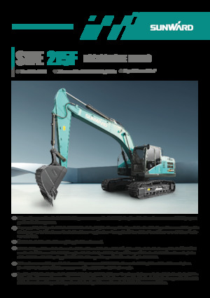 Excavatoare pe șenile Sunward SWE215F