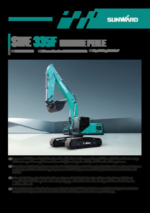 Excavatoare pe șenile Sunward SWE335F