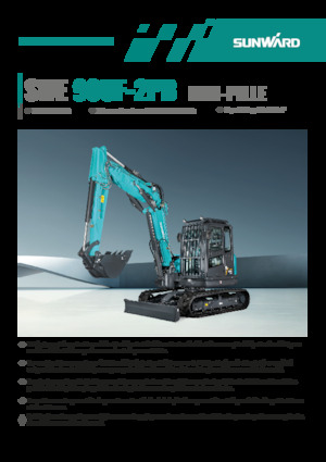 Excavatoare pe șenile Sunward SWE90UF-2PB