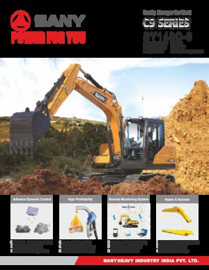 Excavatoare pe șenile Sany SY140C-9