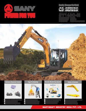 Excavatoare pe șenile Sany SY140C-9i