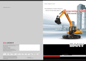 Excavatoare pe șenile Sany SY200C