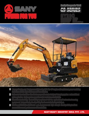 Mini excavatoare Sany SY20C