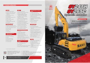 Excavatoare pe șenile Sany SY245H