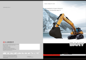 Excavatoare pe șenile Sany SY420C