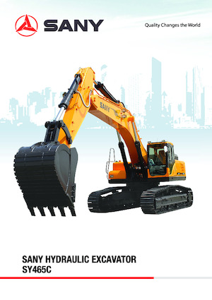 Excavatoare pe șenile Sany SY465C