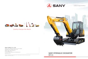 Mini excavatoare Sany SY55C