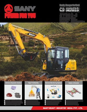 Excavatoare pe șenile Sany SY80C-9S