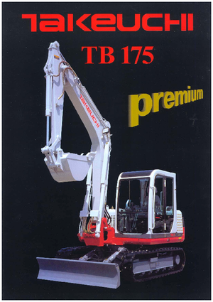 Excavatoare pe șenile Takeuchi TB 175 CV