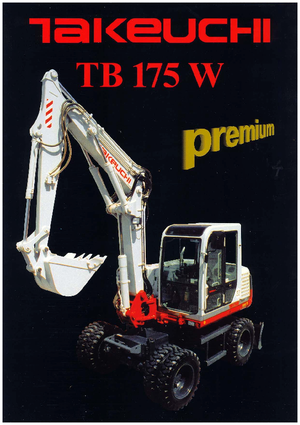 Excavatoare pe șenile Takeuchi TB 175
