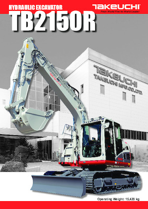Excavatoare pe șenile Takeuchi TB 2150 R