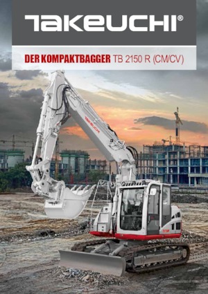 Excavatoare pe șenile Takeuchi TB 2150 RCV