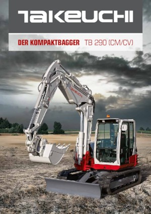 Excavatoare pe șenile Takeuchi TB 290 CV