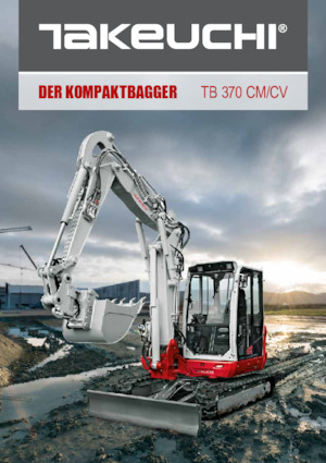Excavatoare pe șenile Takeuchi TB 370 CM