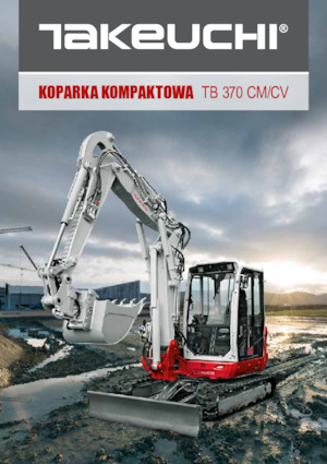 Excavatoare pe șenile Takeuchi TB 370 CM
