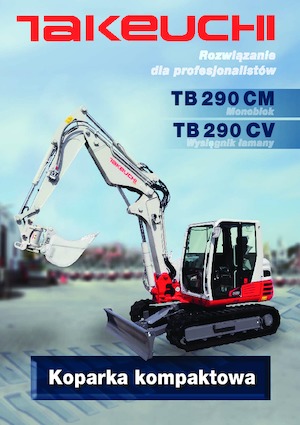 Excavatoare pe șenile Takeuchi TB290
