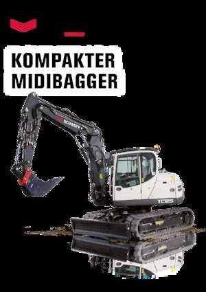 Excavatoare pe șenile Schaeff TC 125