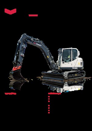 Excavatoare pe șenile Terex TC 85