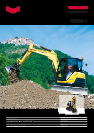 Excavatoare pe șenile Yanmar ViO80-1
