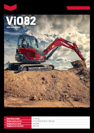 Excavatoare pe șenile Yanmar ViO82