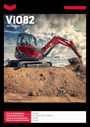 Excavatoare pe șenile Yanmar ViO82