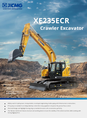 Excavatoare pe șenile XCMG XE235ECR