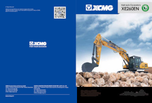 Excavatoare pe șenile XCMG XE260EN Double Boom