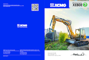 Excavatoare pe șenile XCMG XE80E Double Boom