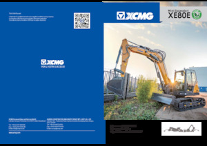 Excavatoare pe șenile XCMG XE80E Double Boom