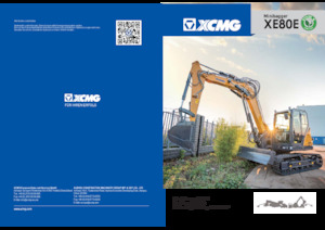 Excavatoare pe șenile XCMG XE80E Single boom