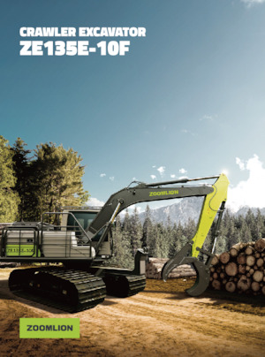 Excavatoare pe șenile Zoomlion ZE135E-10F