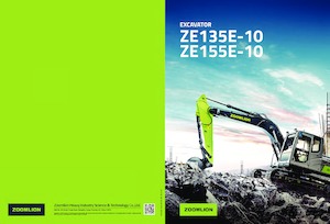 Excavatoare pe șenile Zoomlion ZE155E-10